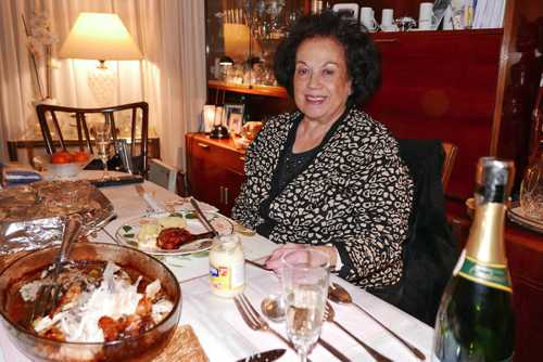 Bij Helen Buth aan tafel